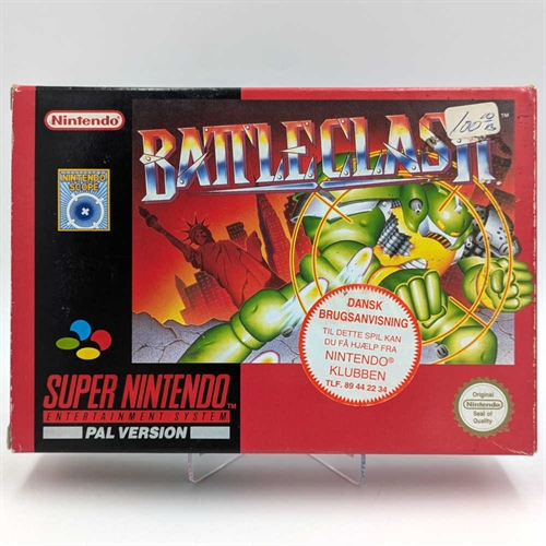 Battle Clash - Complete In Box (CIB) - SNES - (SCN) (C Grade) (Used)